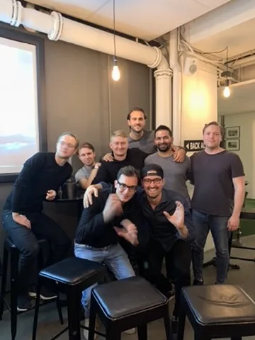 Upgraded colleagues in Stockholm